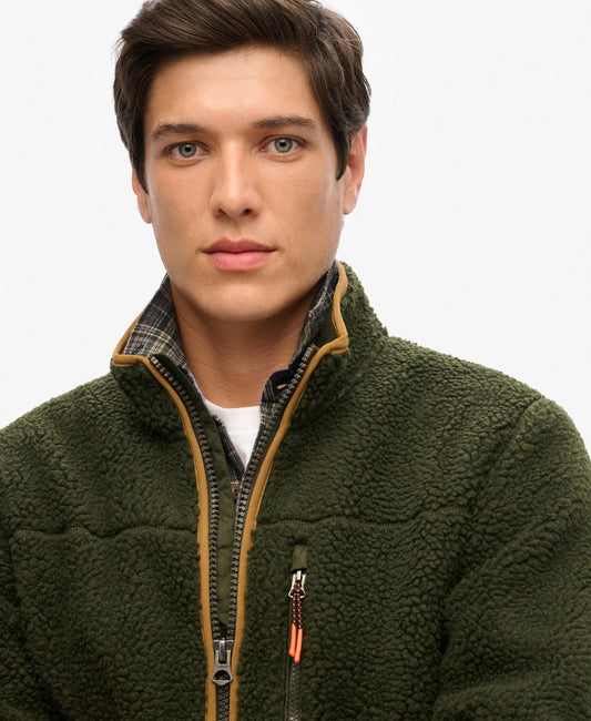 Outdoor Full Zip Fleece | Surplus Goods Olive Green
