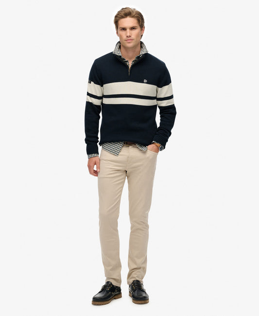 Merchant Sateen 5 Pocket Pant | Stone 32
