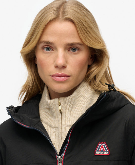 Essential Tri Windbreaker Jacket | Black