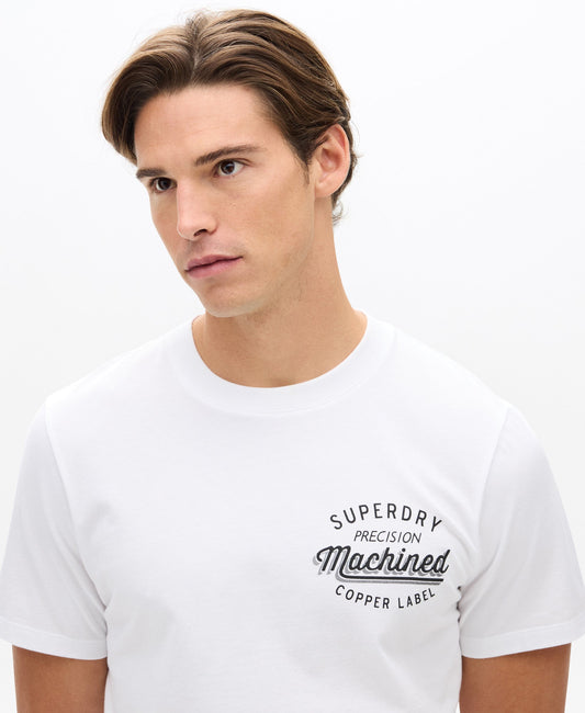 Copper Label Chest Tee | Optic