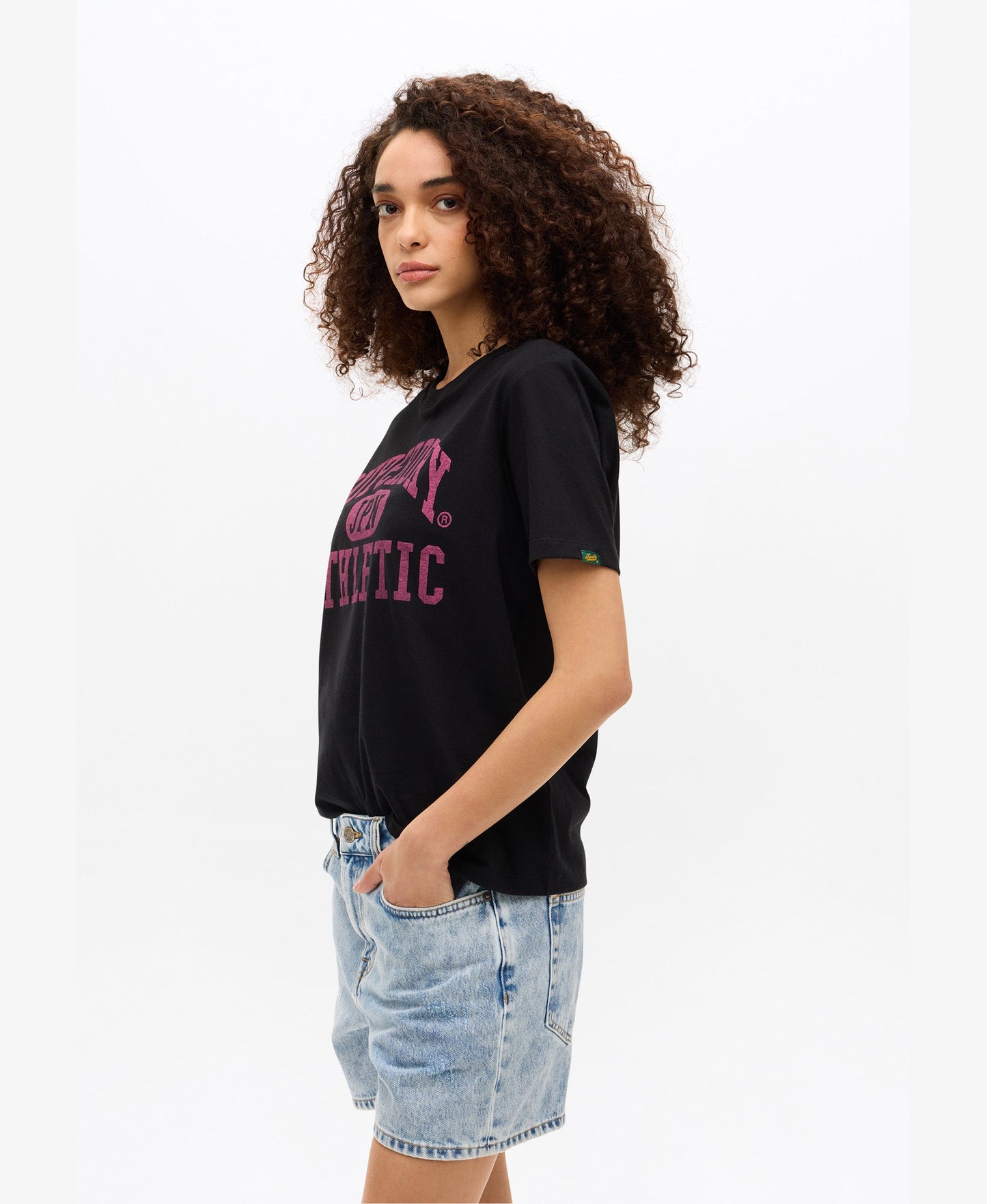 Athletics Tee | Black