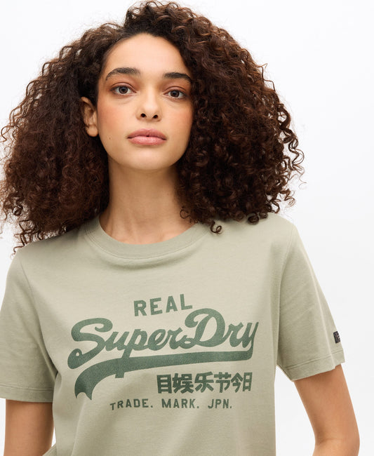 Vintage Logo Relaxed Tee | Seagrass Green