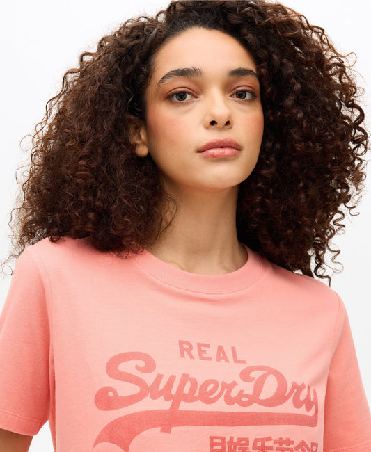 Vintage Logo Relaxed Tee | Burnt Coral