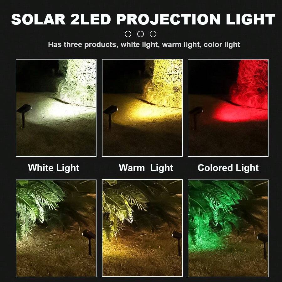 Solar Powered Landscape Spotlight