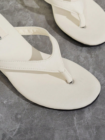 Women's Wedge Platform Thong Sandals
