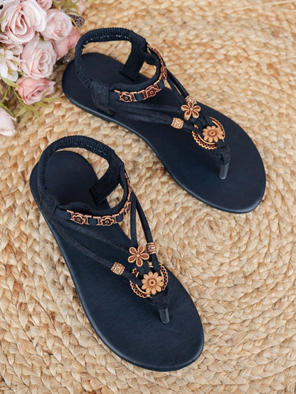 Women's Fashion Bohemian Style Flat Sandals