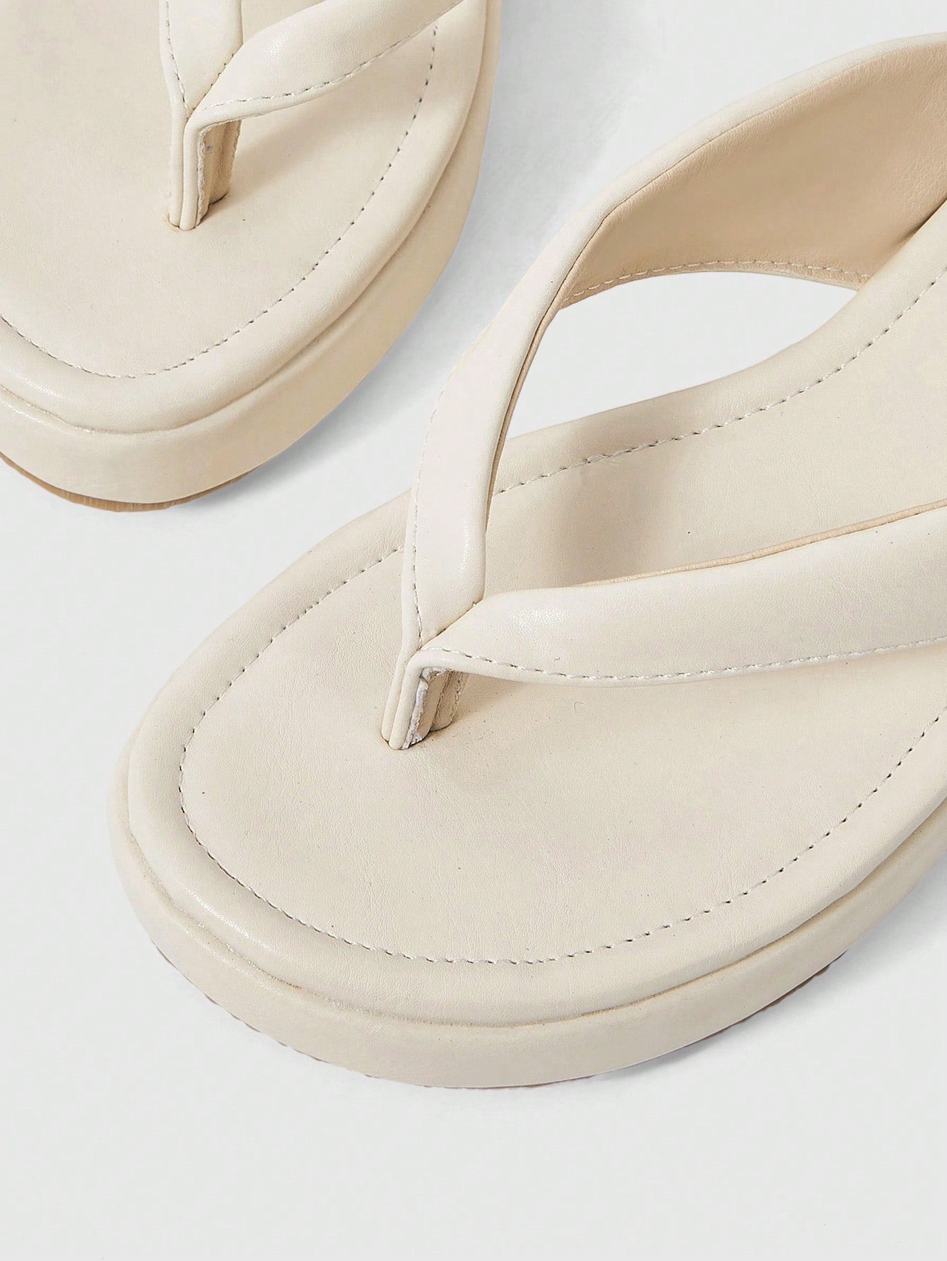 Women's Open Toe Platform High-Heeled Flip-Flops