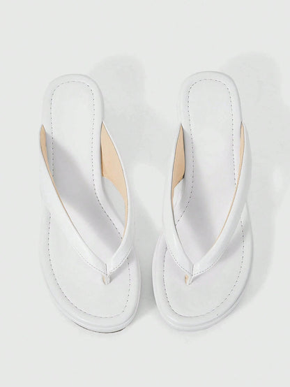 Women's Open Toe Platform High-Heeled Flip-Flops