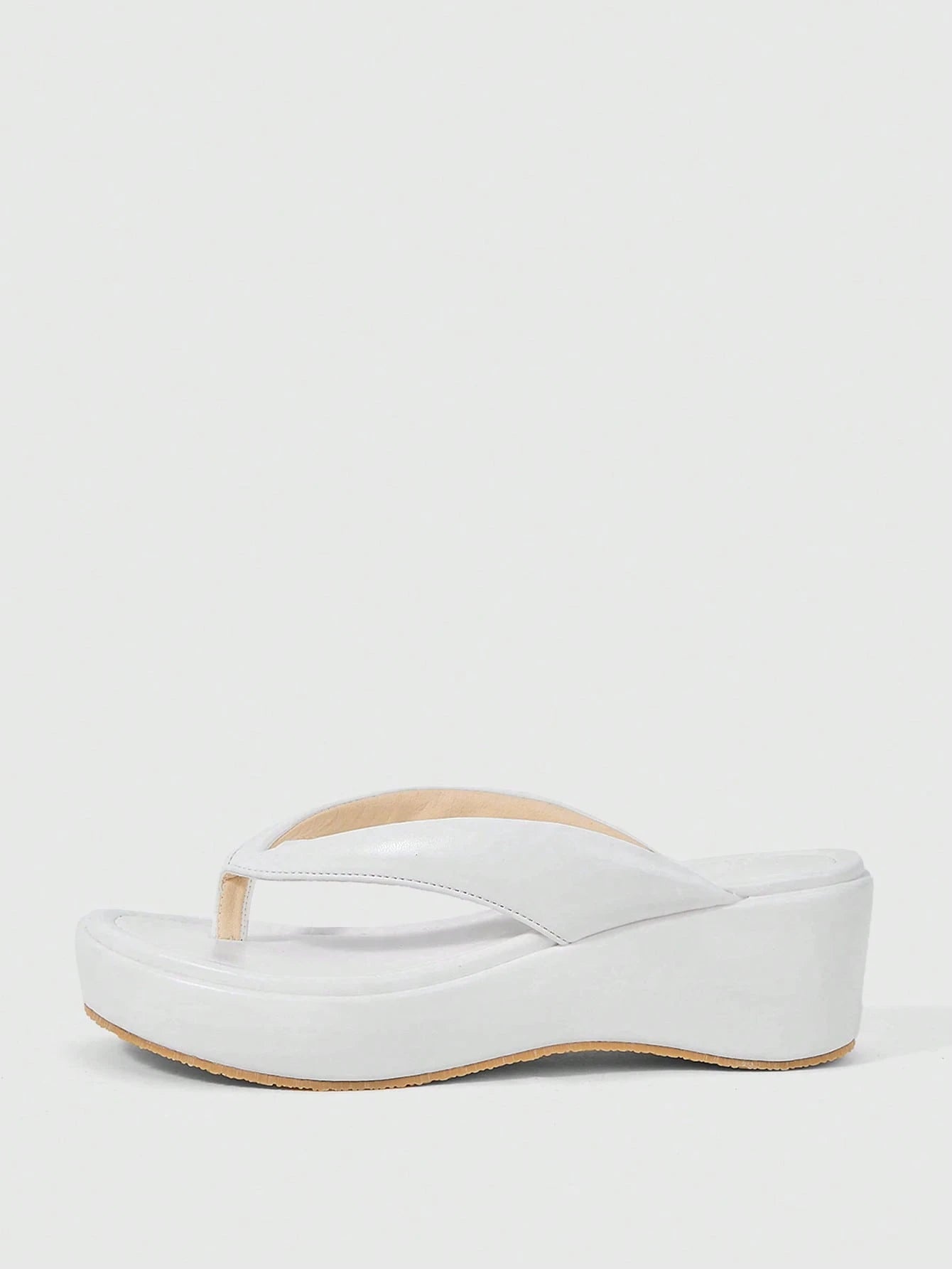 Women's Open Toe Platform High-Heeled Flip-Flops