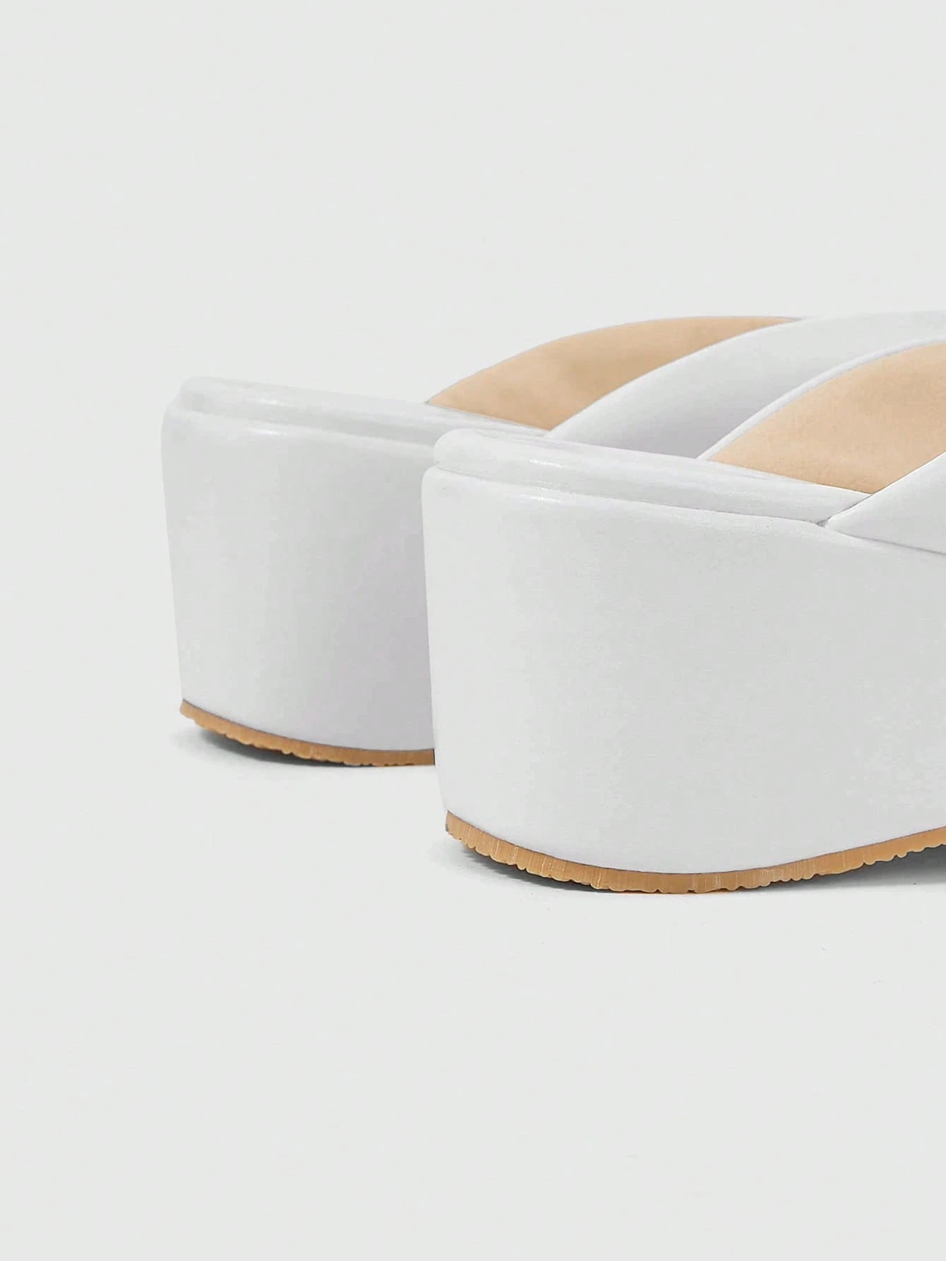 Women's Open Toe Platform High-Heeled Flip-Flops