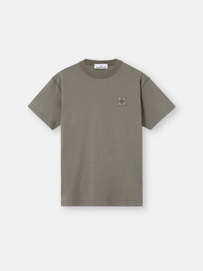 2100029 ORGANIC COTTON JERSEY 'FISSATO' EFFECT