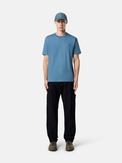 2100029 ORGANIC COTTON JERSEY 'FISSATO' EFFECT