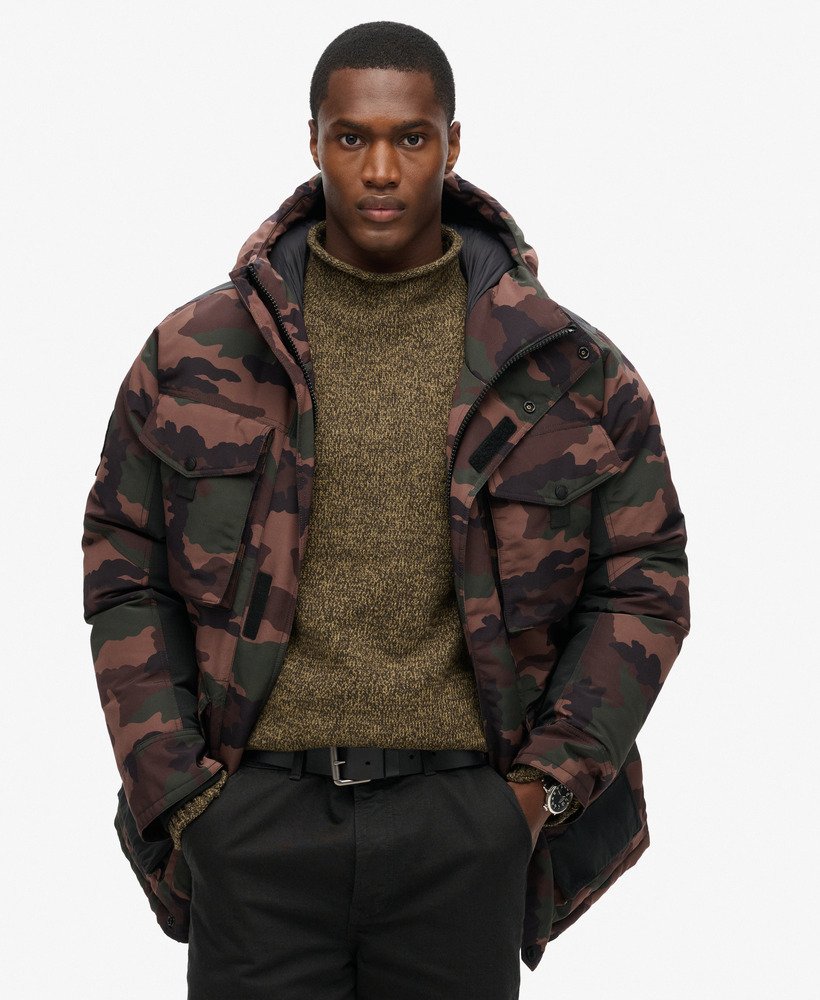 Everest Tactical Parka Jacket | Troops Camo Green