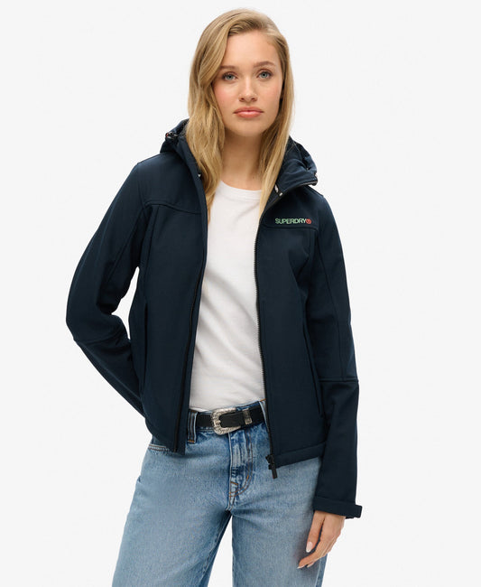 Hooded Classic Trekker Slim Fit Jacket | Eclipse Navy