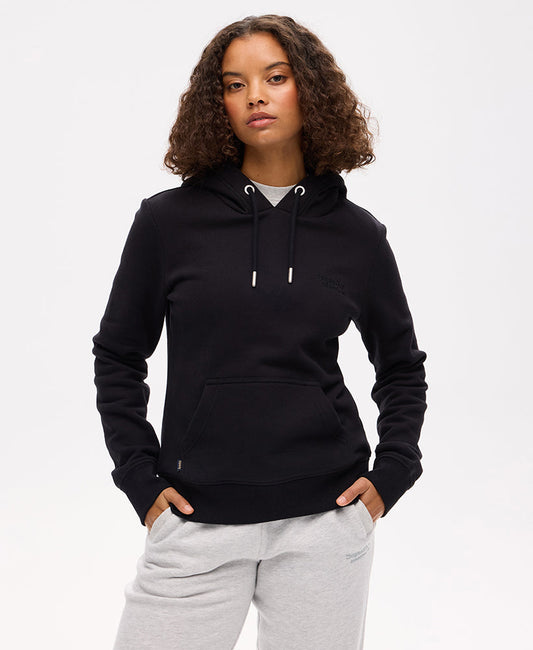 Essential Logo Hoodie | Black