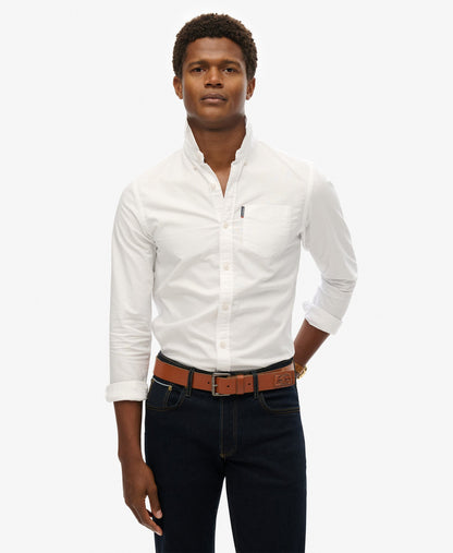 Essentials Oxford Shirt | Optic White Oxford