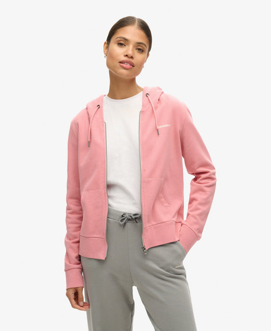 Plain Ziphood | Smoke Rose