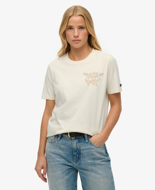 Super Wings Tee | Cream