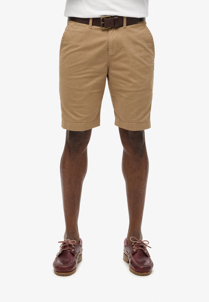 Vintage Slim Fit Chino Short | Desert Beige