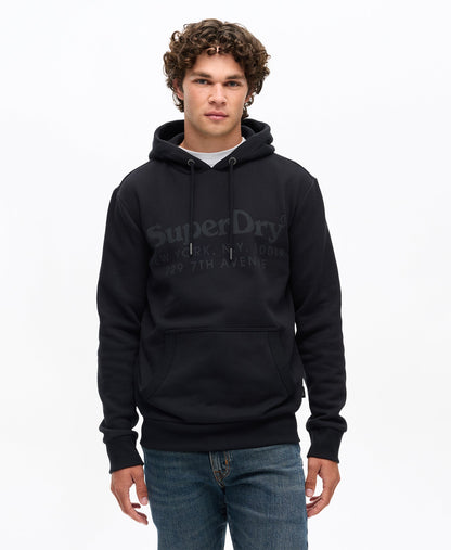 Tonal Venue Logo Hoodie | Jet Black