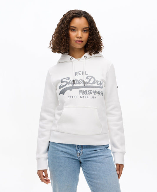 Vintage Logo Relaxed Hoodie | Optic