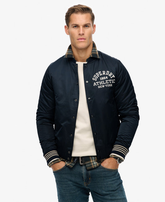 Athletic Varsity Bomber | Eclipse Navy