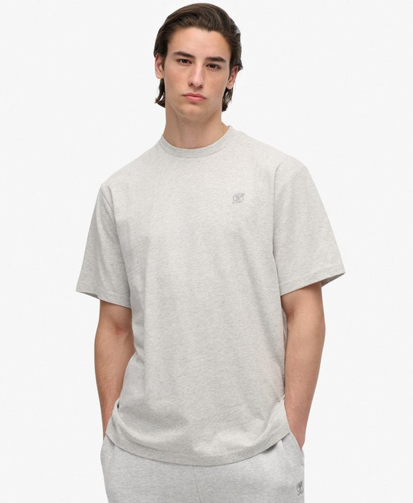 Blank Oversized Tee | Cadet Grey Marle