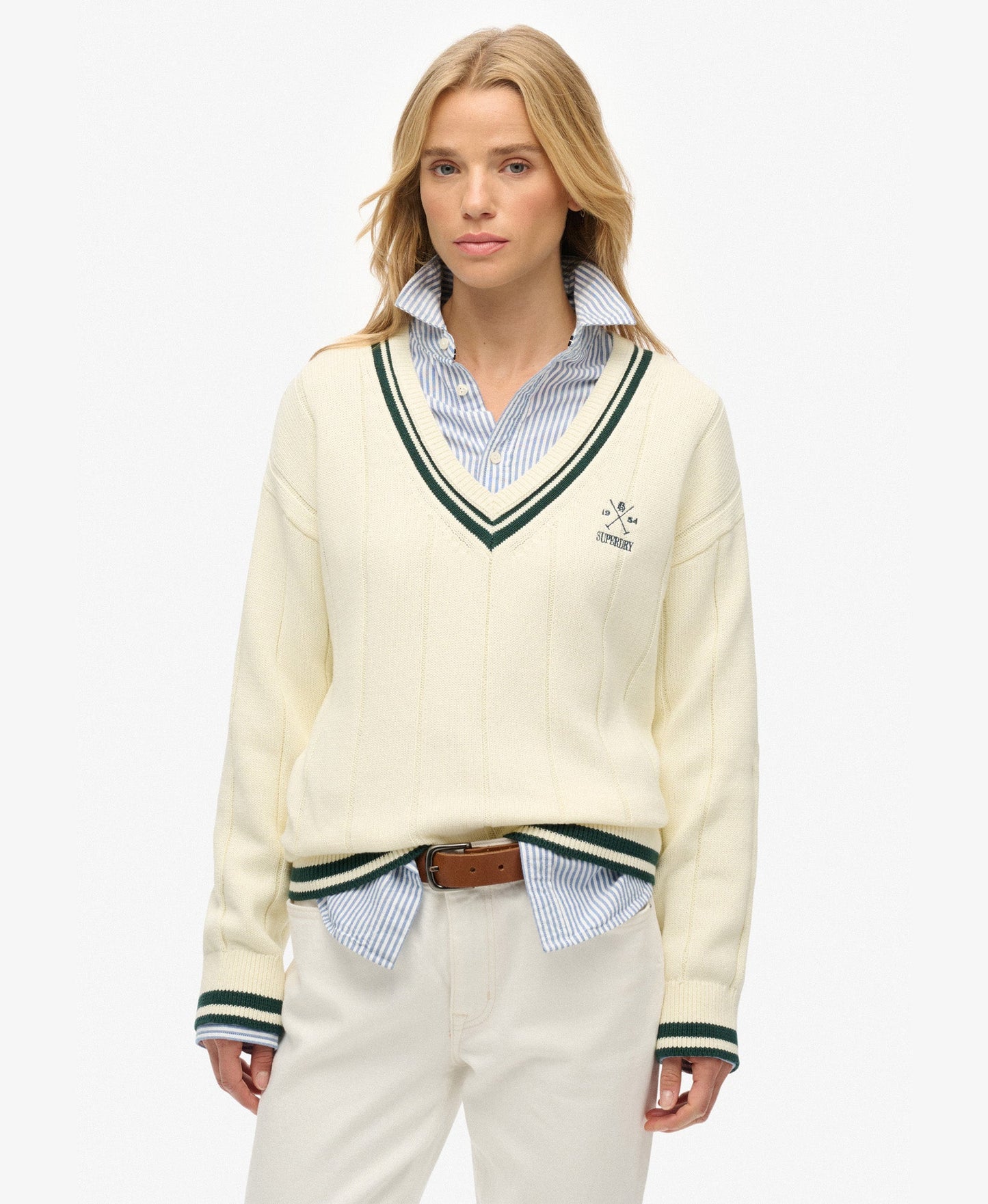 Cricket Club Jumper | Off White