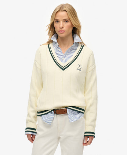 Cricket Club Jumper | Off White