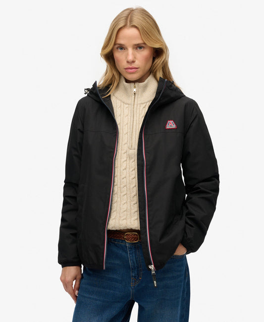 Essential Tri Windbreaker Jacket | Black
