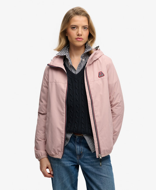 Essential Tri Windbreaker Jacket | Adobe Rose