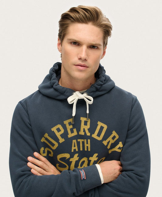 Track &amp; Field Graphic Hoodie | Eclipse Navy