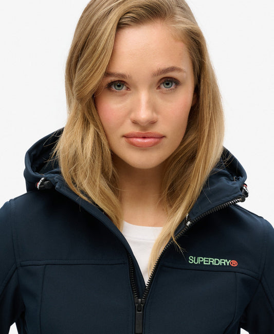 Hooded Classic Trekker Slim Fit Jacket | Eclipse Navy