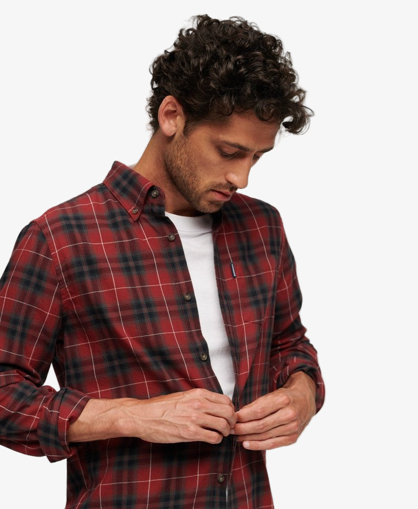 Vintage Check Shirt | Hoxton Check Red