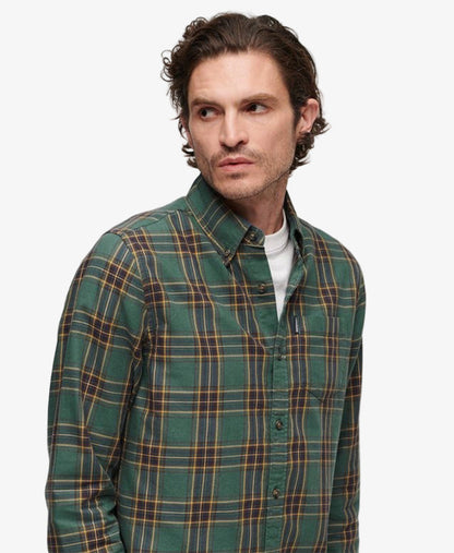 Vintage Check Shirt | Pasadena Check Hydro Turquoise