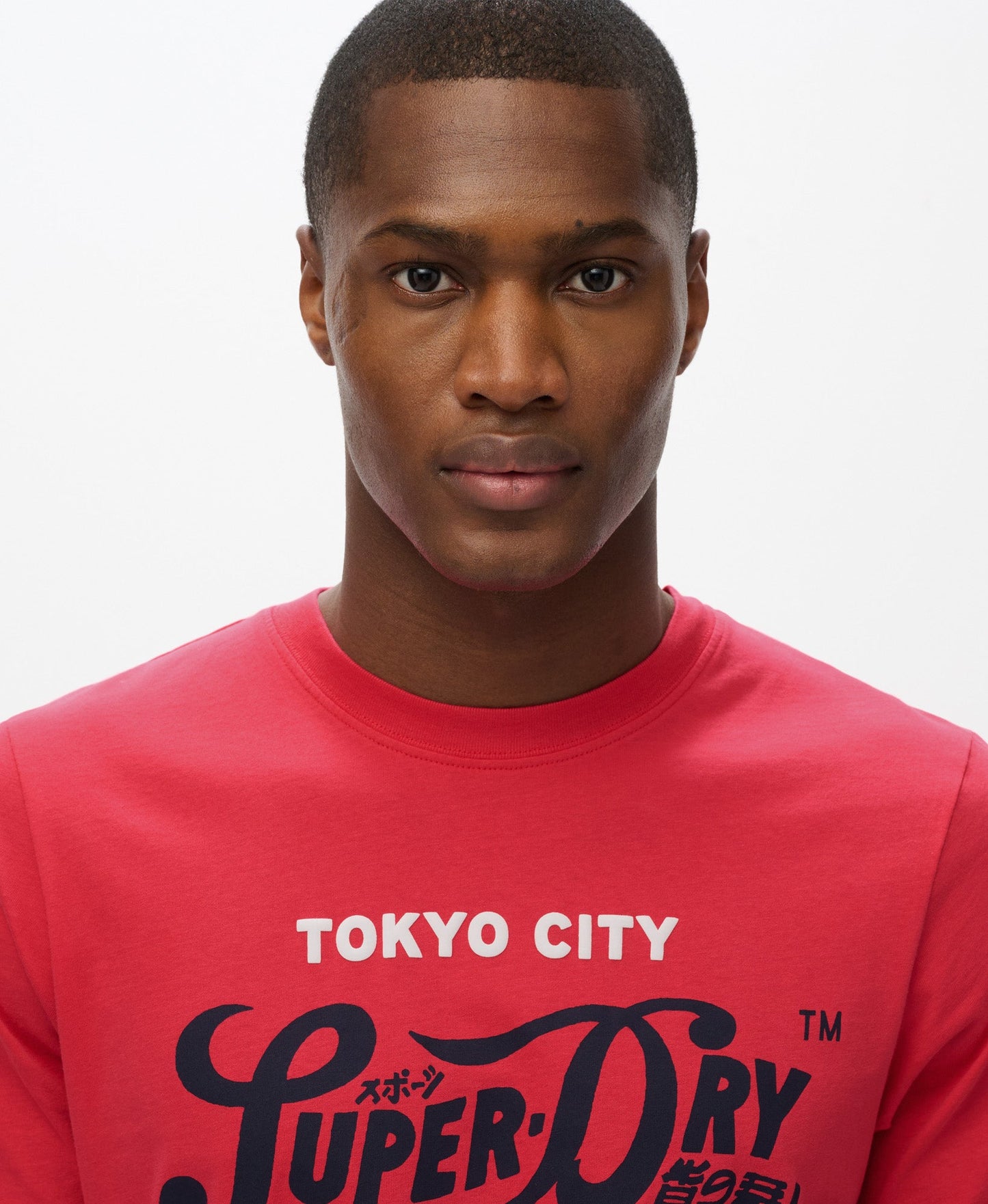Perfect Fit Script Tee | Soda Pop Red