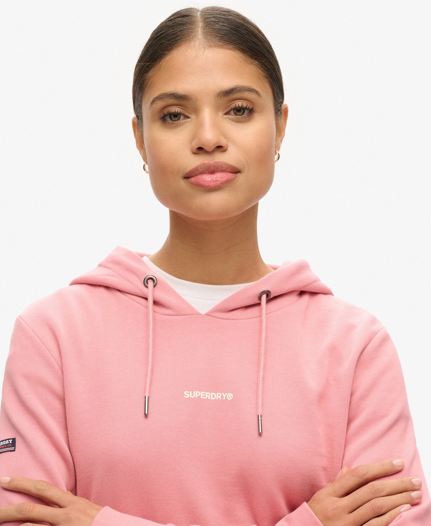 Plain Hoodie | Smoke Rose