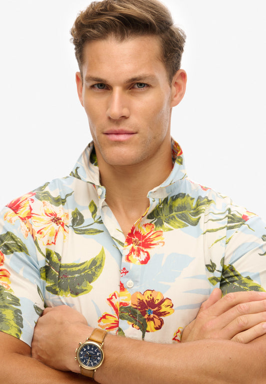 Hawaiian Print Shirt | Aloha Shadow