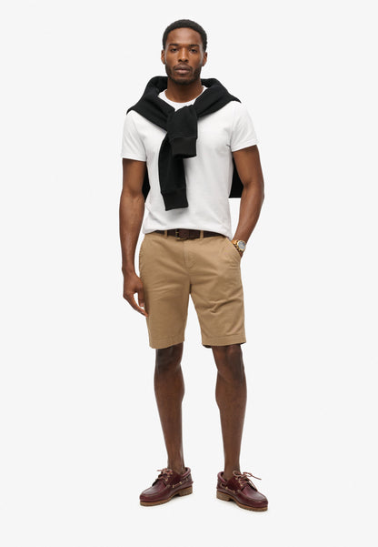 Vintage Slim Fit Chino Short | Desert Beige