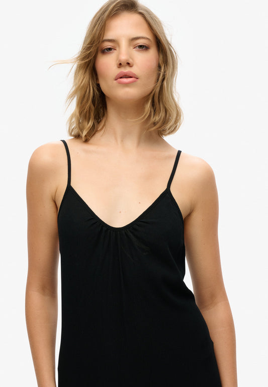 Cami Maxi Dress | Black