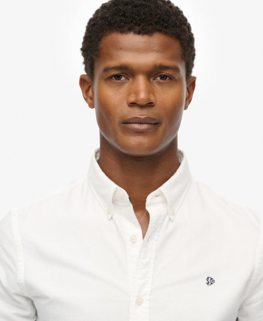 Classic Oxford Long Sleeve Shirt | Optic White Oxford