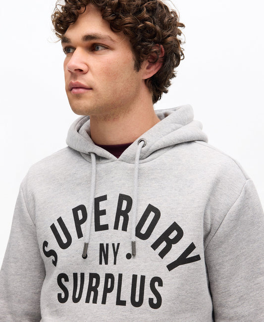 Surplus Graphic Hoodie | Surplus Grey Grindle
