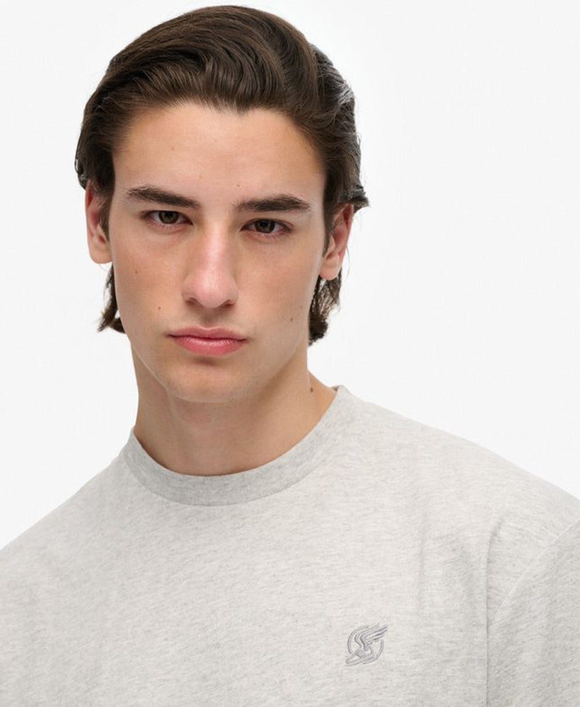 Blank Oversized Tee | Cadet Grey Marle
