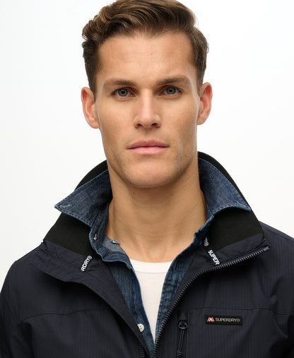 Non Hood Logo Windbreaker | Eclipse Navy