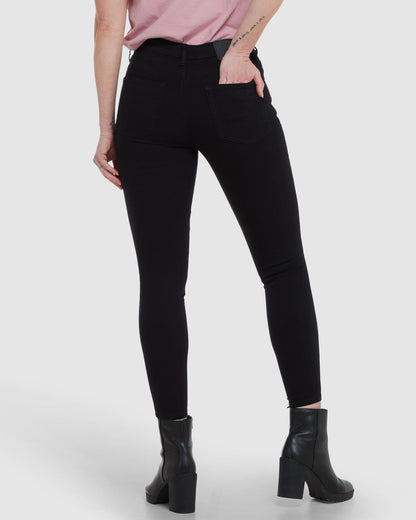 Studios High Rise Skinny Jeans | Black Black 30