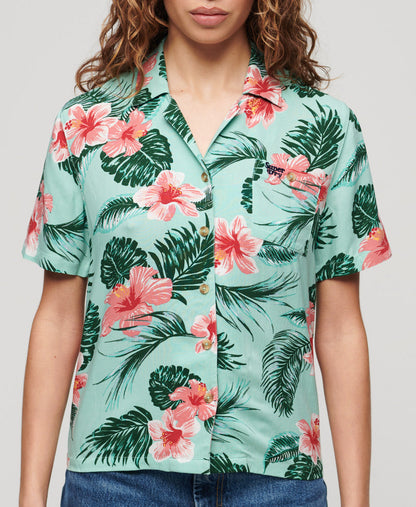 Beach Resort Shirt | Luna Rose Mint