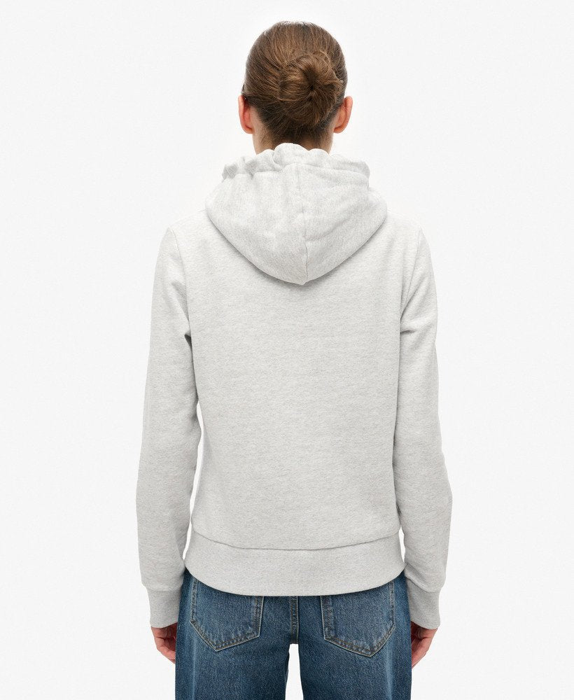 Lo-Fi Outdoor Graphic Hoodie | Flake Grey Marle