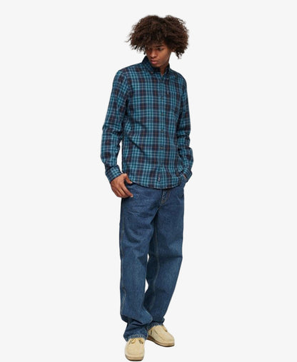 Vintage Check Shirt | Hoxton Check Navy