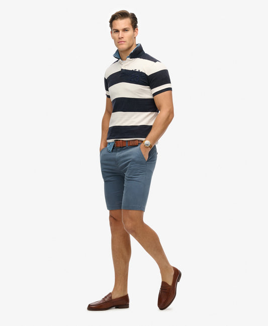 Vintage International Slim Fit Short | Washed Blue