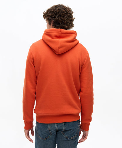 Workwear Hoodie | Denim Co Rust Orange